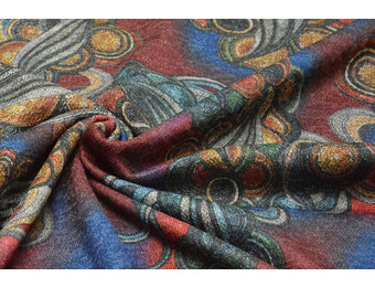 Winter Jersey Mona Dunkelrot