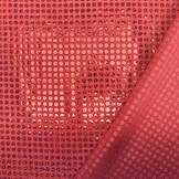 Glitter Sequins on Lurex Red