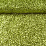 Knitted Glitter Metallic Lime Green