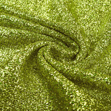 Knitted Glitter Metallic Lime Green