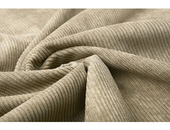 Rib Fabric 8 W Corduroy Light Taupe