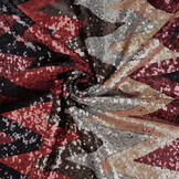 Pailletten op Mesh ZigZag Mao Multicolor 1