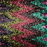 Pailletten op Mesh ZigZag Mao Multicolor 3