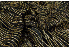 Mesh Fantasie Glitter Goud