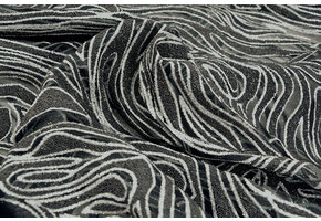 Mesh Fantasy Glitter Silver