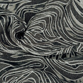 Netz Fantasie Glitzer Silber