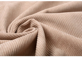Rib Stof 8 W Corduroy Licht Poeder Roze