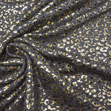 Jogging Alpenfleece Panther Foil Navy Blue Melange