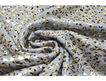 Jogging Alpenfleece Panther Foil Light Jeans Melange