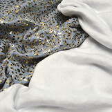 Jogging Alpenfleece Panther Foil Licht Jeans Melange