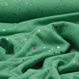 Jogging Alpenfleece Paint Drops Foil Groen Melange