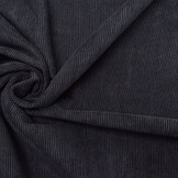 Rib Fabric 12 W Corduroy Navy Blue