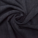 Rib Fabric 12 W Corduroy Navy Blue