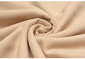 Cordstoff 12 W Beige