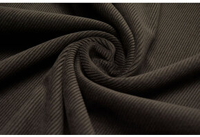 Rib Fabric 12 W Corduroy Dark Brown