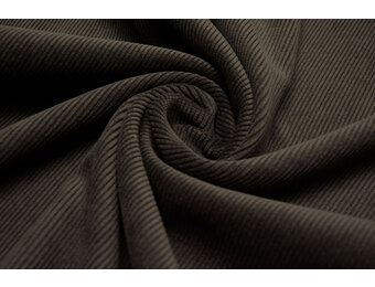 Rib Fabric 12 W Corduroy Dark Brown