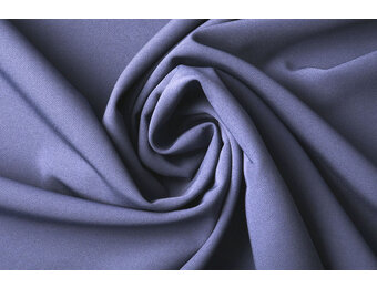 2-Way Crepe Stretch Paars Blauw