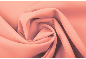 2-Way Crepe Stretch Koraal Roze