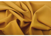 Crepe Stretch Ocher Yellow