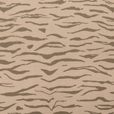 Double Gauze Fabric Zebraprint Grey