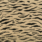 Double Gauze Fabric Zebraprint Sand