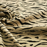Double Gauze Fabric Zebraprint Sand
