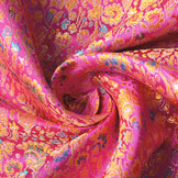 Brocade Paisley Lokea Fuchsia
