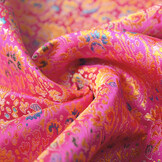 Brocade Paisley Lokea Fuchsia