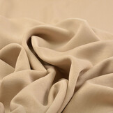 Crinkle  Krepp Satin Matt Beige
