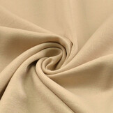 Crinkle Crepe Satijn Mat Beige