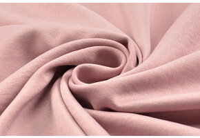 Crinkle  Krepp Satin Matt  Puderrosa