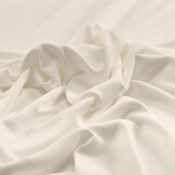Crinkle Crepe Satin Mat Off-White