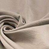 Crinkle Crepe Satin Mat Taupe