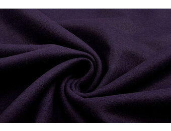 Gewebte Woll Mantel Stoff Lila