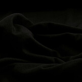 Woven Wool Coat Fabric Black