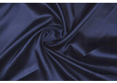 Poly Satin Navy Blue