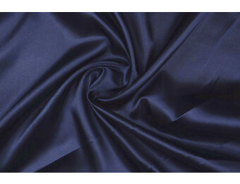 Poly Satin Navy Blue