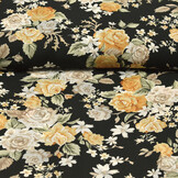 Crepe Printed Morani Black