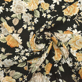 Crepe Printed Morani Black