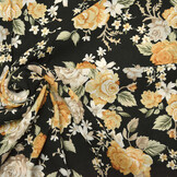 Crepe Printed Morani Black