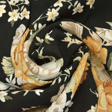 Crepe Printed Morani Black