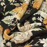 Crepe Printed Morani Black