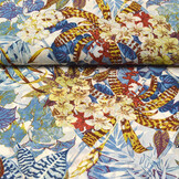 Chiffon Makhasi Blau