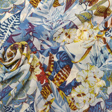 Chiffon Makhasi Blauw