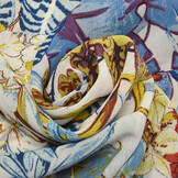 Chiffon Makhasi Blue