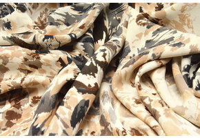 Crepe Bedrukt Carello Multi-2