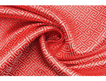 Brocade Kwadru Red