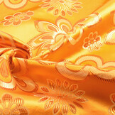 Brokat Filana Orange Gold