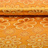 Brokat Filana Orange Gold