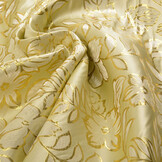 Brocade Floral Gold